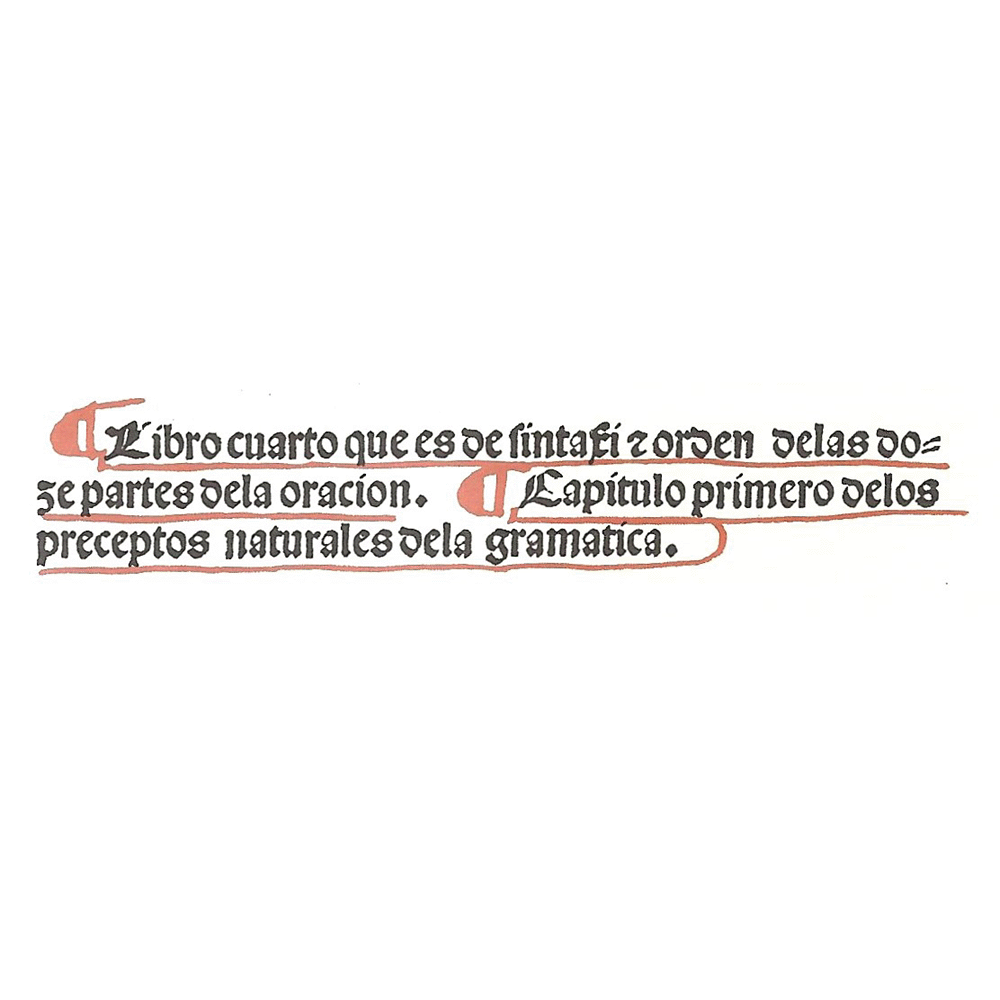 Gramática castellana-Nebrija-Incunabula & Ancient Books-facsimile book-Vicent García Editores-6 Syntax